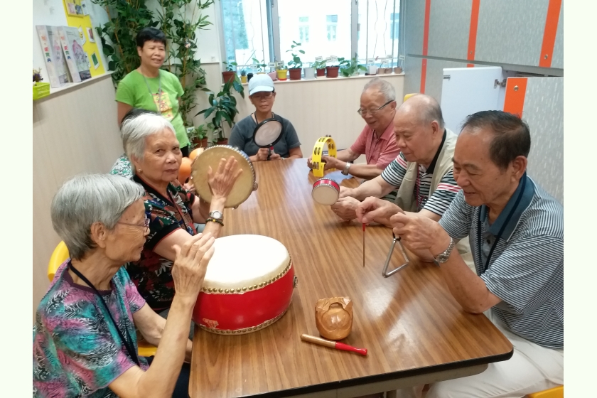 加入音樂元素的治療小組